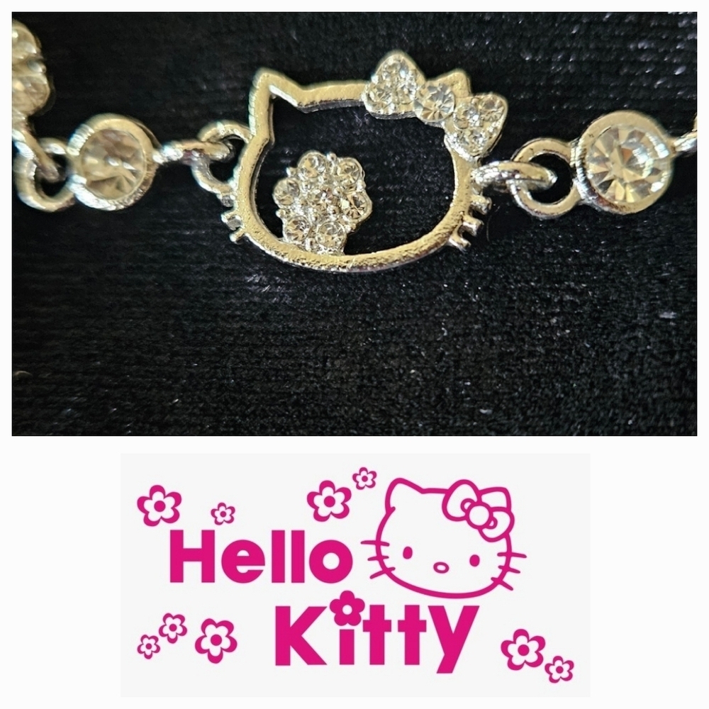 Hello Kitty Silver Sparkle Bracelet